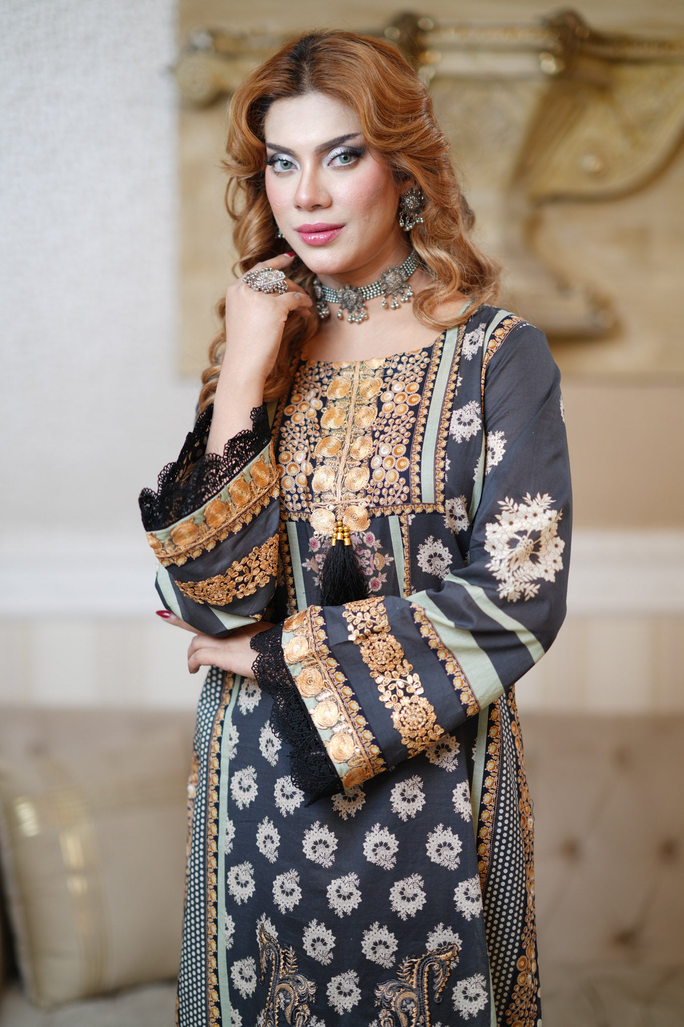 3 Piece - Printed Lawn Suit