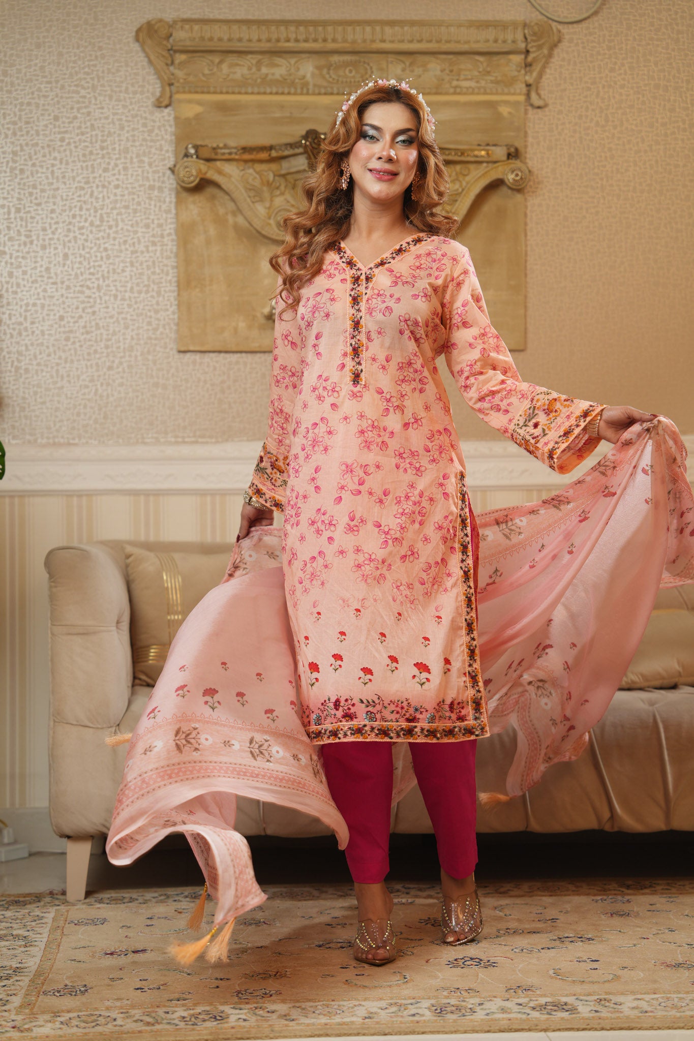 3 Piece - Printed Lawn Suit