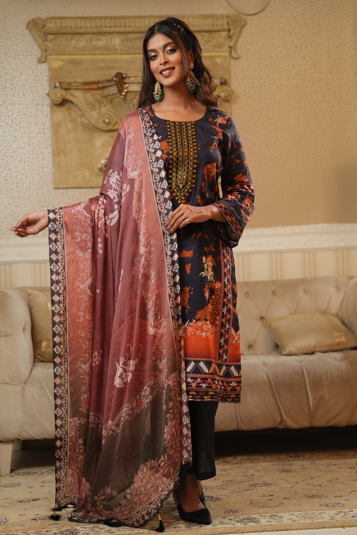 3 Piece - Printed Lawn Suit