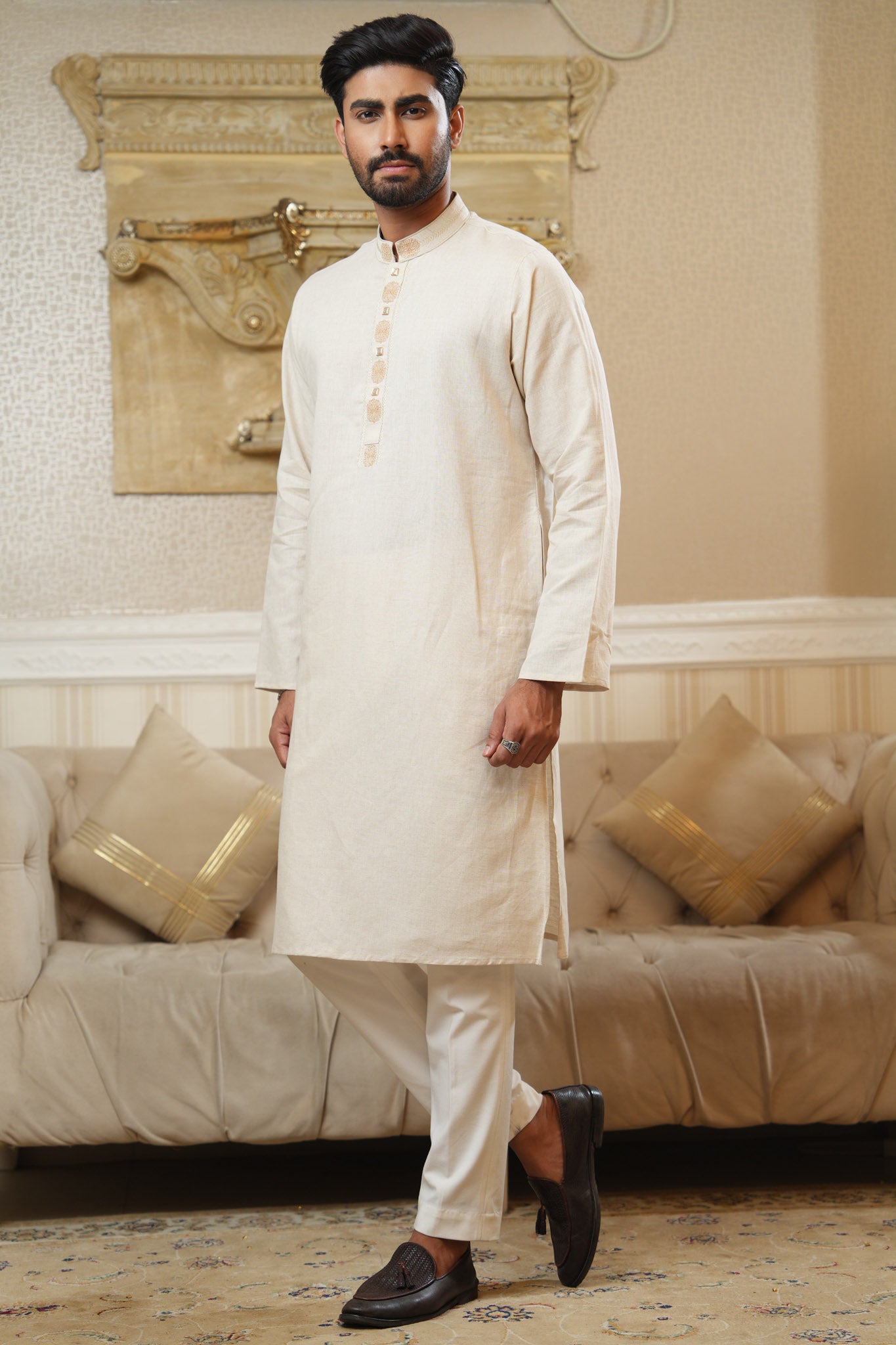 Embroidery Formal Panjabi