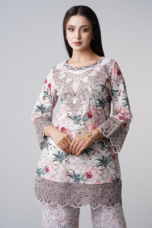 2 Piece - Printed Lawn Suit