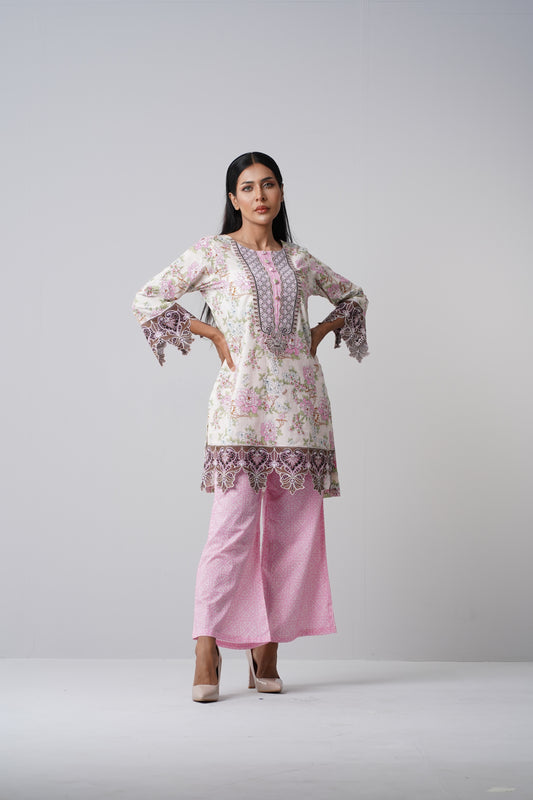 2 Piece - Printed Lawn Suit