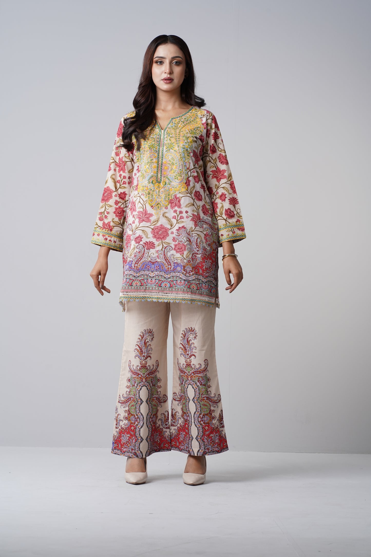 3 Piece - Printed Lawn Suit