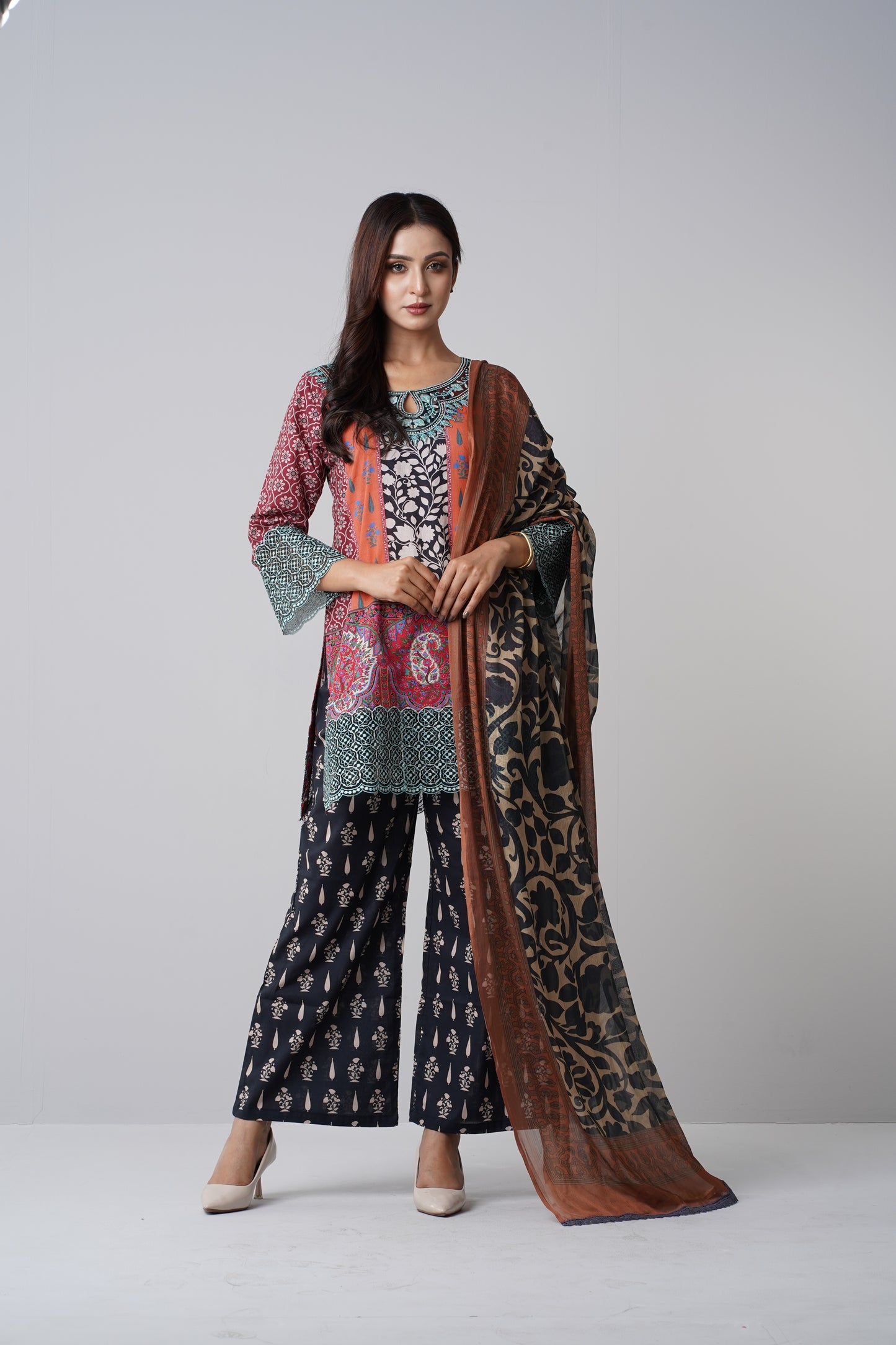3 Piece - Printed Lawn Suit