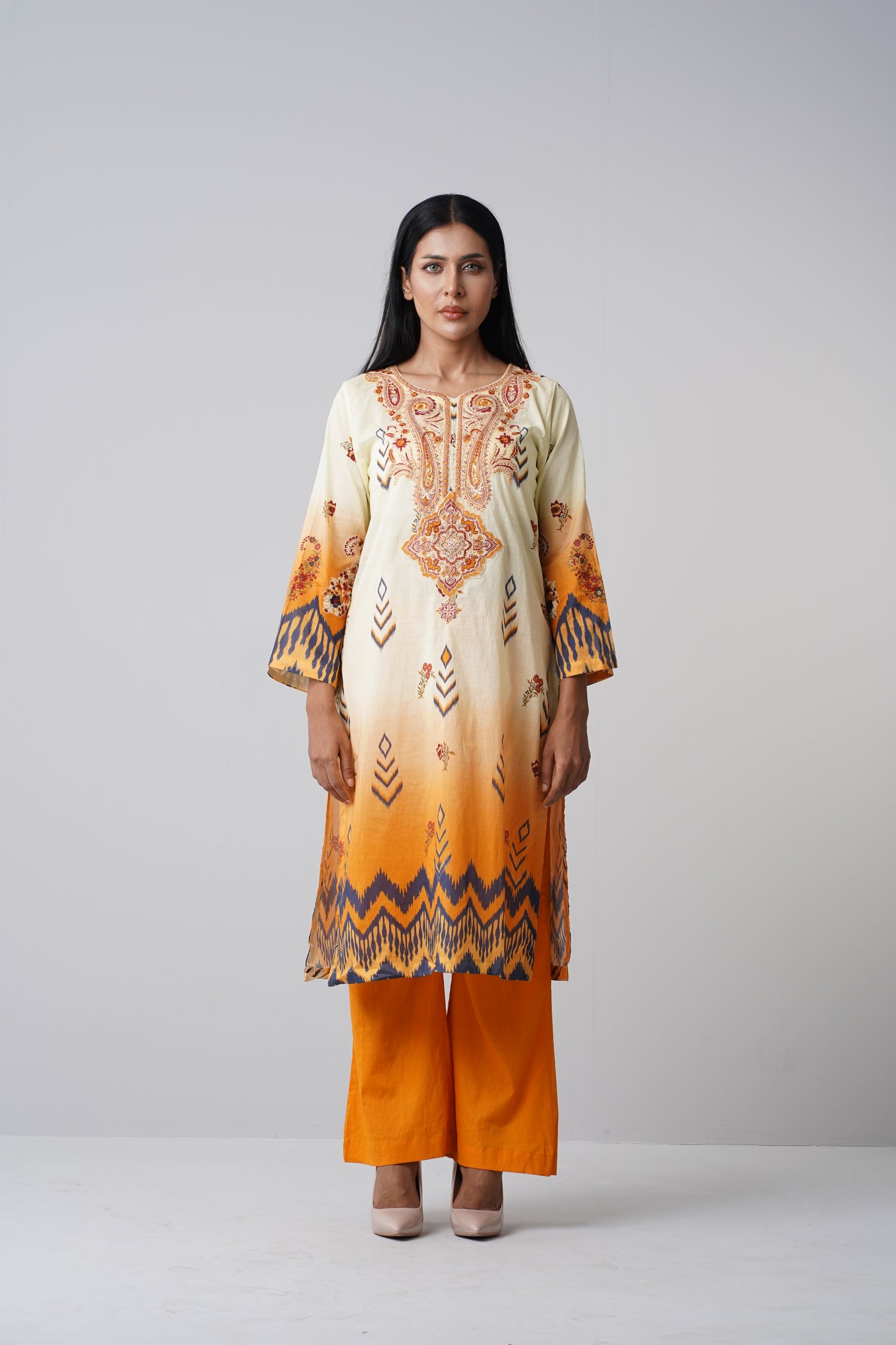 3 Piece - Printed Lawn Suit