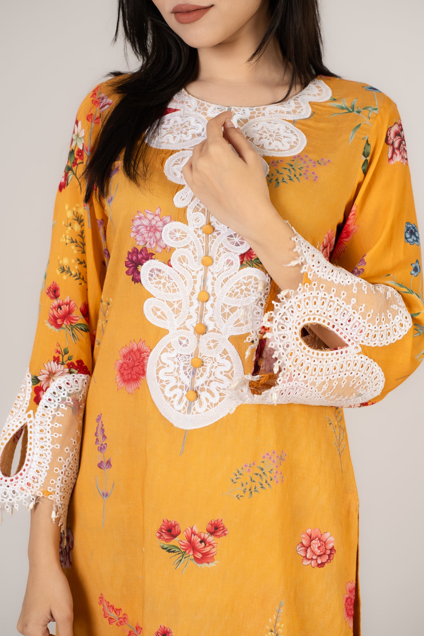 Sunny Bloom Premium Lawn Suit