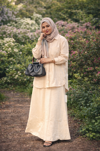 Premium Modest Co-Ord Set (Top & Wide Pants)