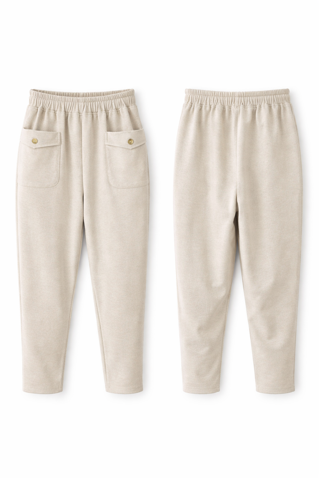 Premium Linen Blend Wide Leg Pants