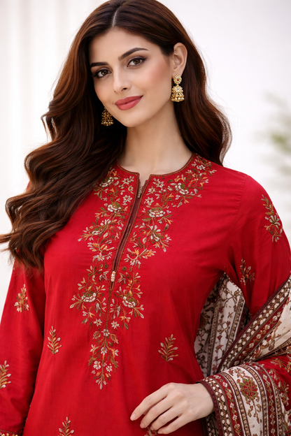 Women’s Embroidered 3-Piece Suit