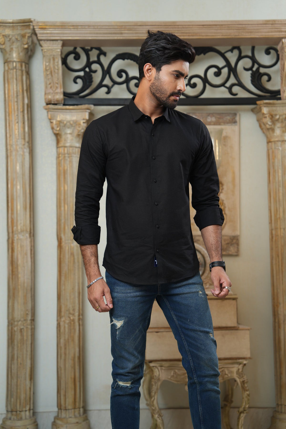 Slim Fit Casual Shirt
