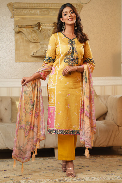 3 Piece - Printed Lawn Suit