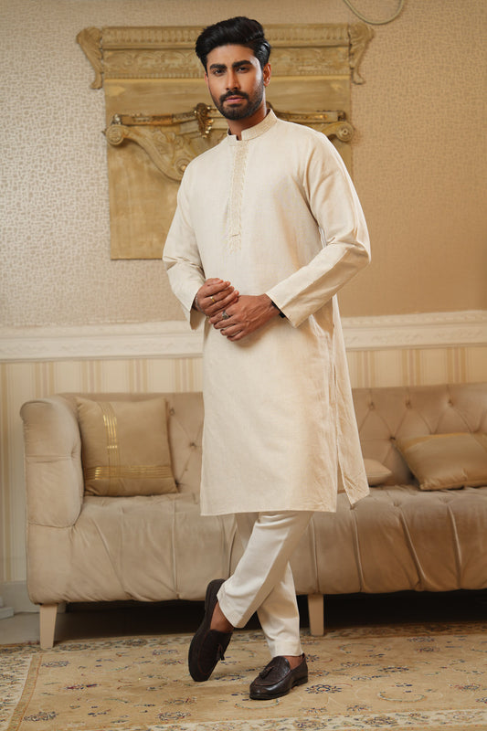 Embroidery Cotton Panjabi