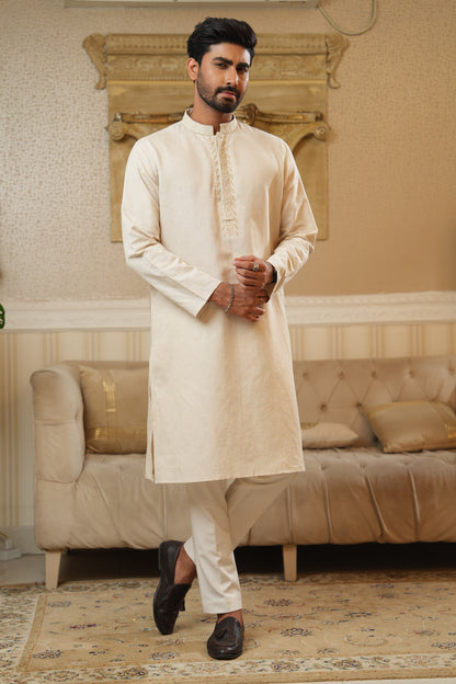 Embroidery Cotton Panjabi