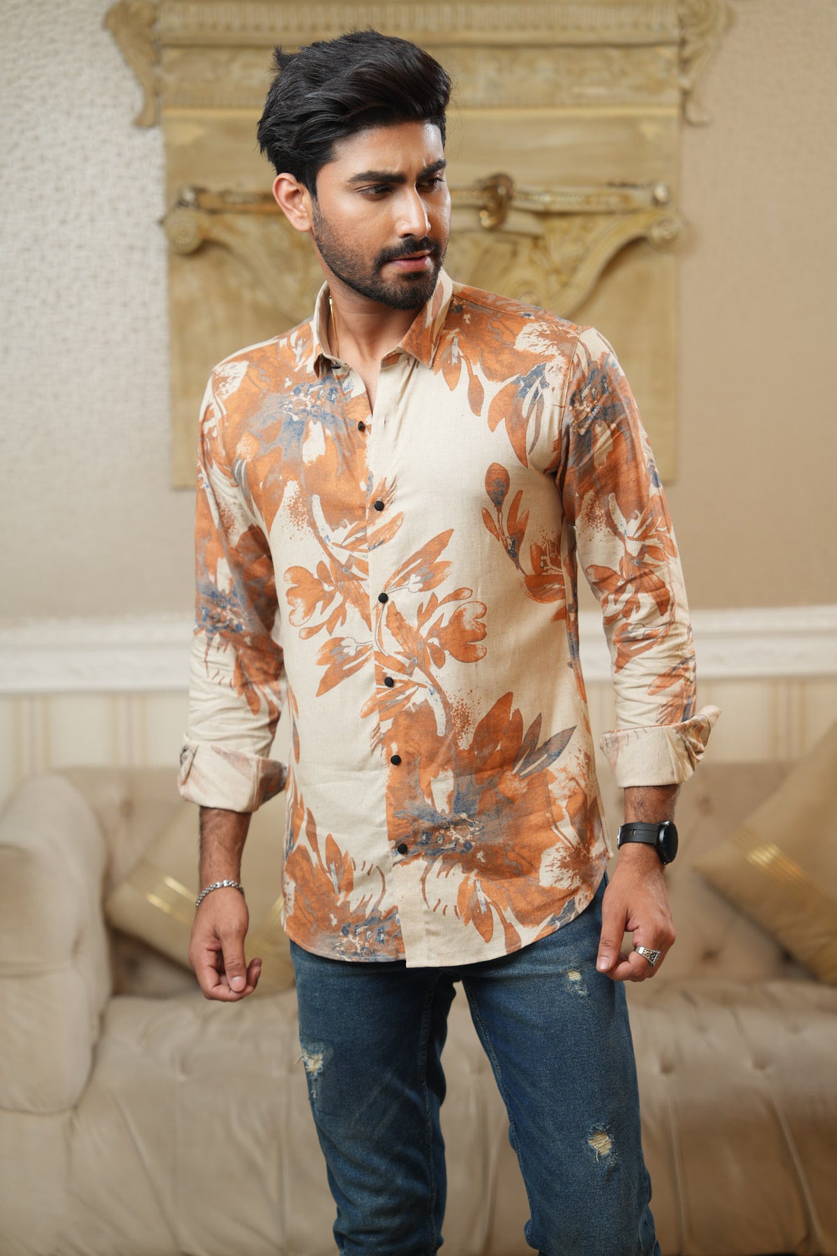 Slim Fit Casual Shirt