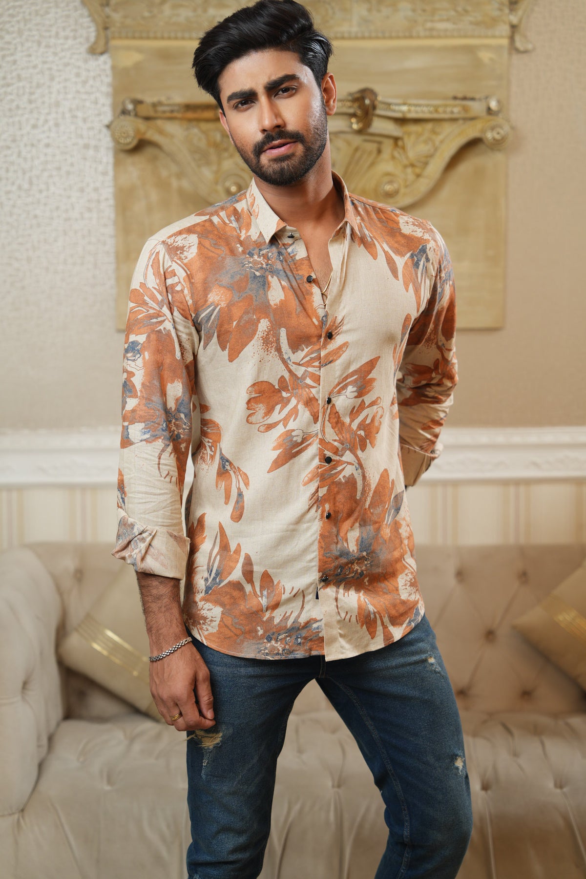 Slim Fit Casual Shirt