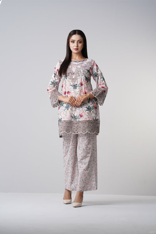 2 Piece - Printed Lawn Suit