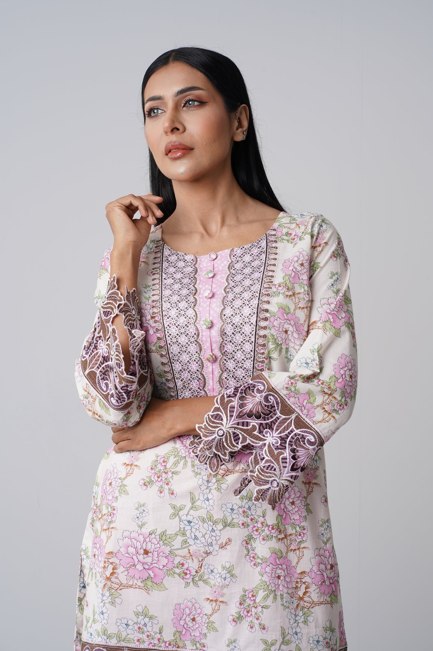 2 Piece - Printed Lawn Suit