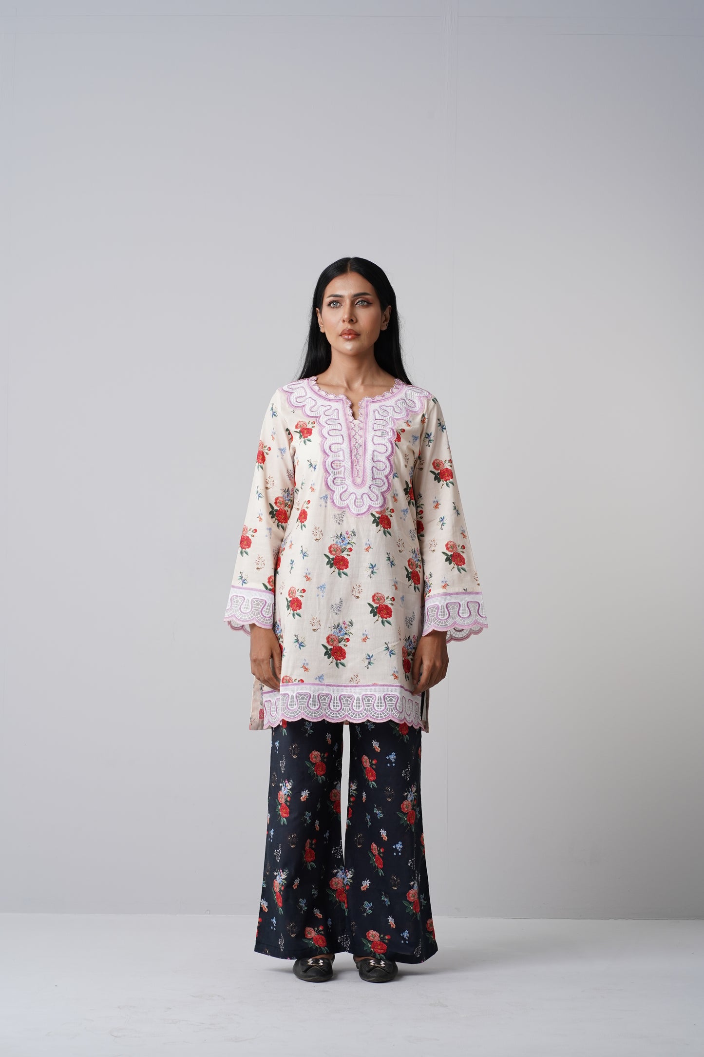 2 Piece - Printed Lawn Suit