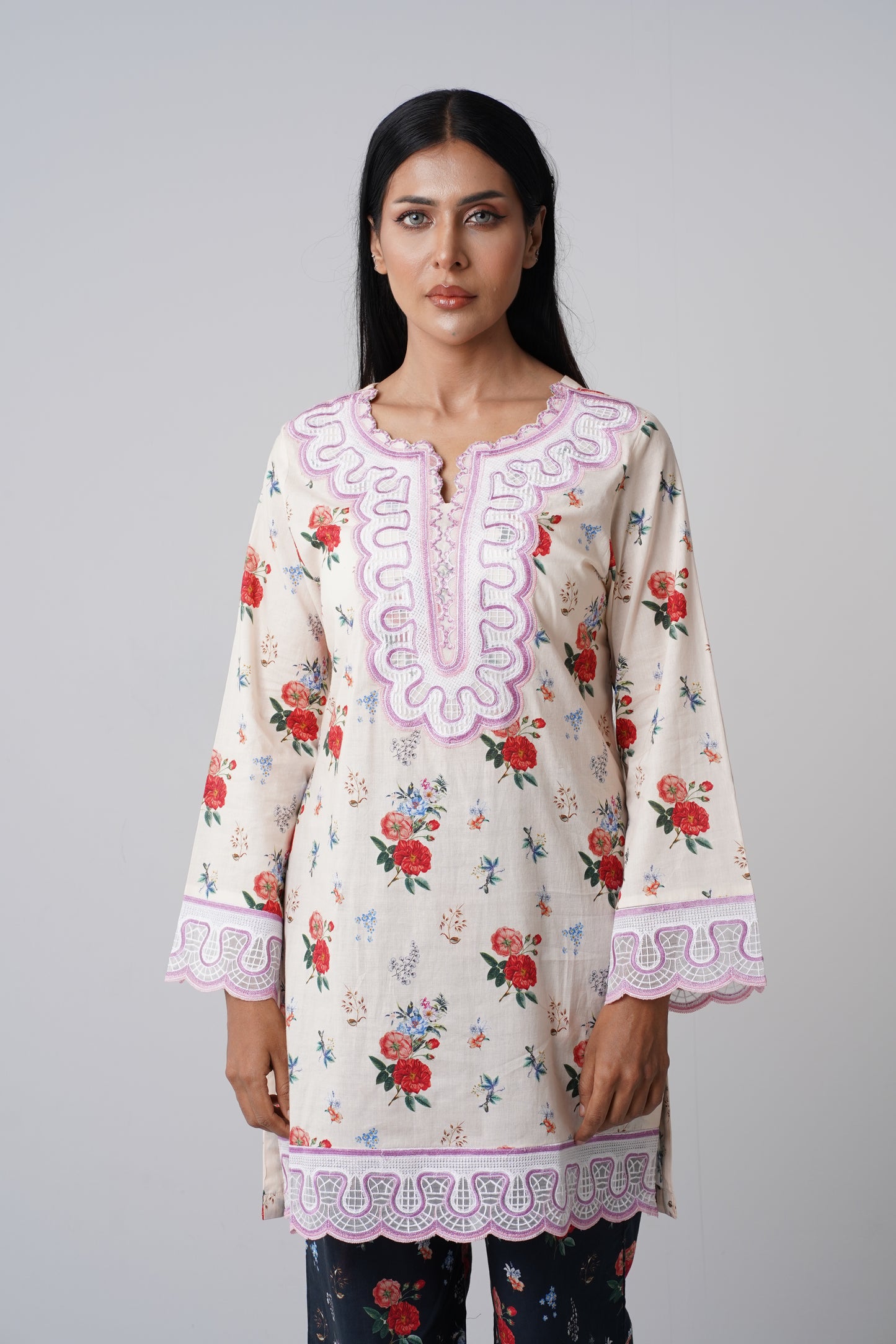 2 Piece - Printed Lawn Suit