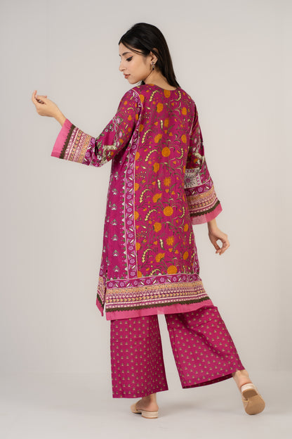Colourful Floral Printed 3 Pcs Set