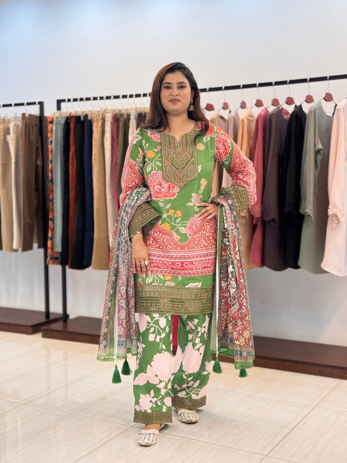 Zubeida Grace – Floral Printed 3 Piece Set
