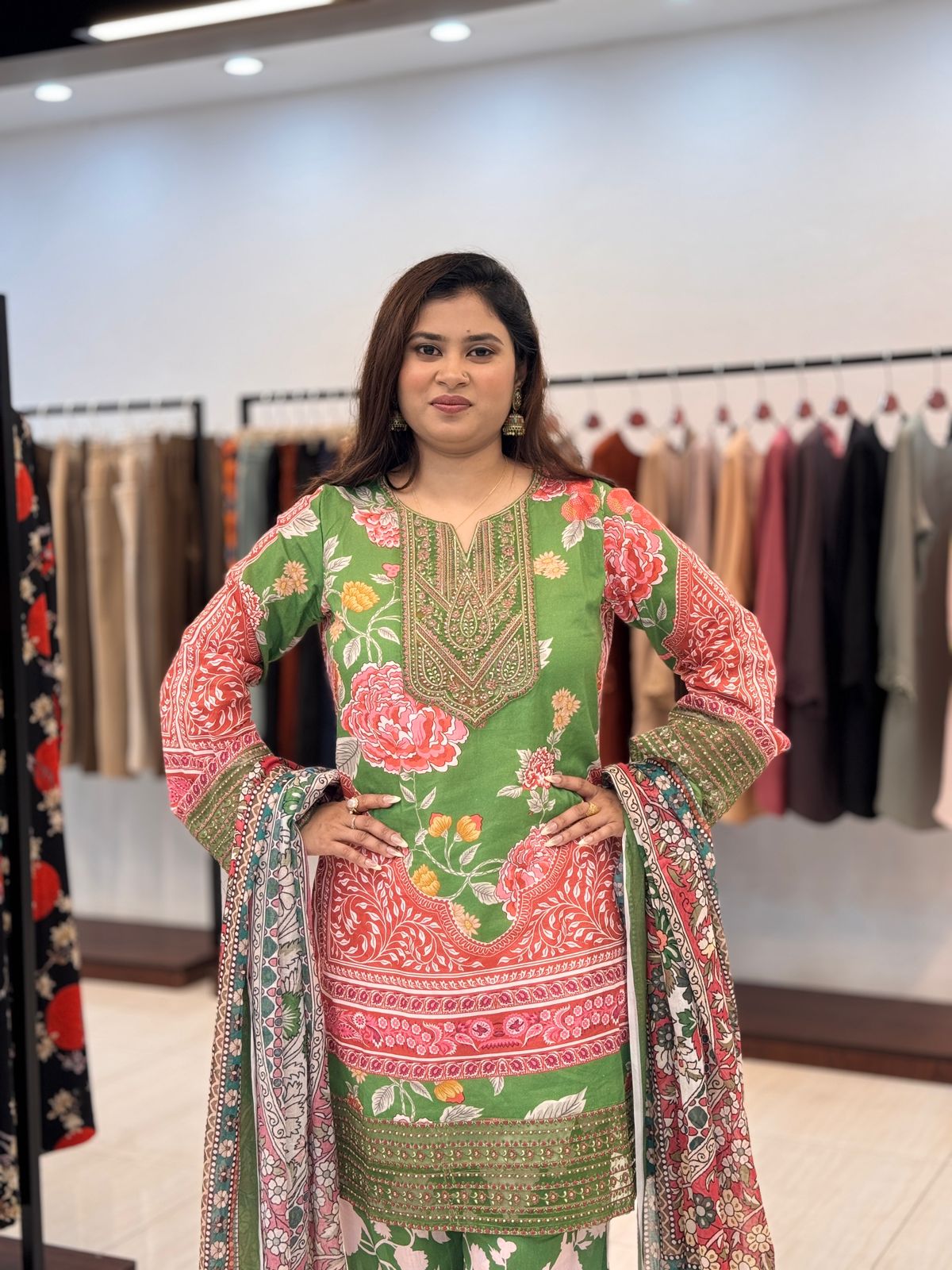 Zubeida Grace – Floral Printed 3 Piece Set