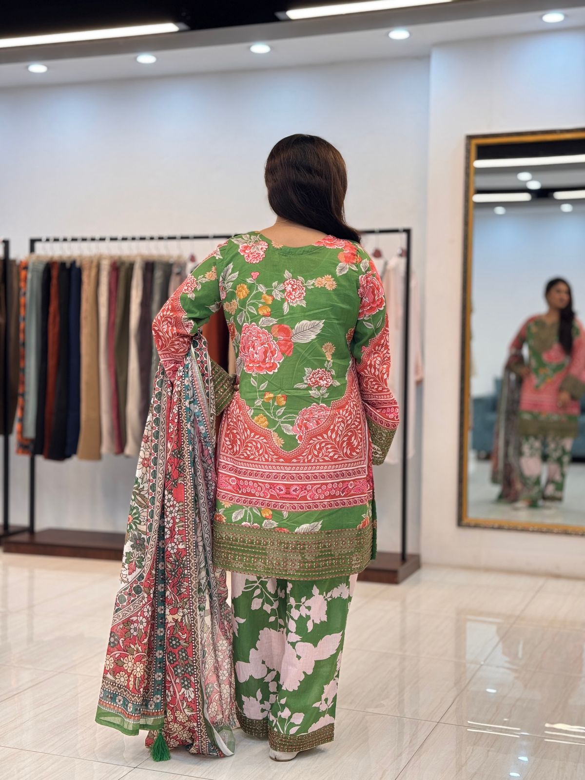 Zubeida Grace – Floral Printed 3 Piece Set