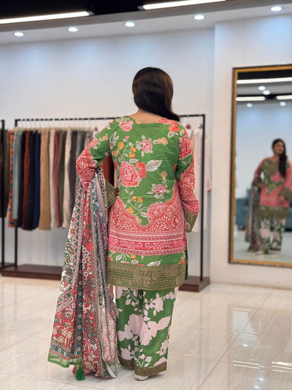 Zubeida Grace – Floral Printed 3 Piece Set