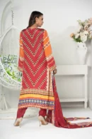 Noor-e-Dil – Premium 3-Piece Russian Silk Dress with Karchupi & Tercel Hand Embroidery | BenBerg