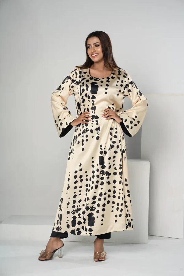 Tamanna Aura – Tropical Silk One-Piece Dress with All-Over Luxe Prints | BenBerg