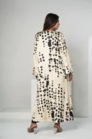 Tamanna Aura – Tropical Silk One-Piece Dress with All-Over Luxe Prints | BenBerg