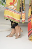 Gulzar Dream – Hand-Embroidered 3-Piece Russian Silk Dress for Festive Elegance | BenBerg