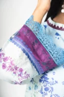 Mirha Luxe – 3-Piece Lawn Dress with Digital Print, Embroidery & Cotton Lace | BenBerg